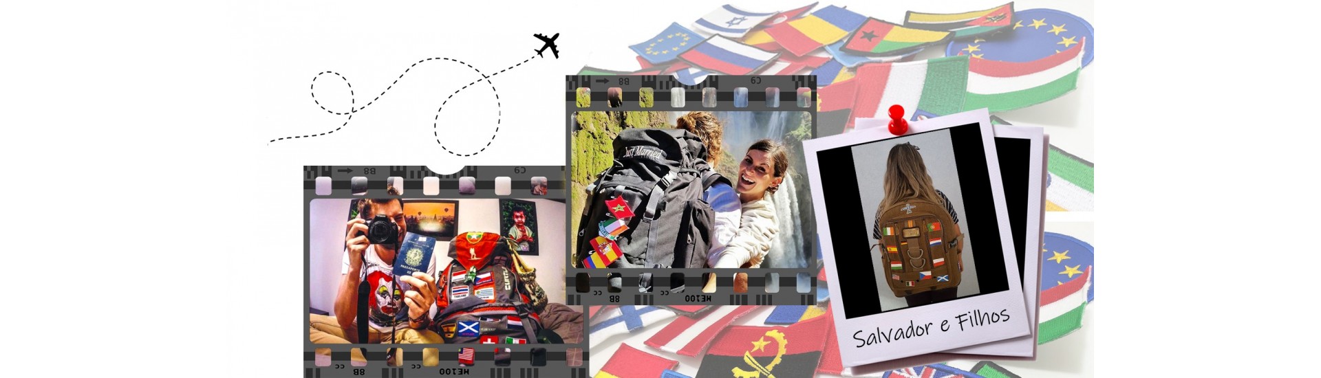 World flags Patches